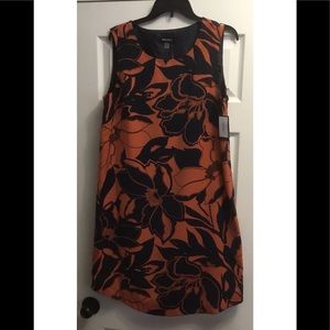 NWT Nine West Sleeveless Floral Dress Sz 14